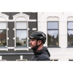 ABUS Casque De Vélo "Hyban 2.0 LED" Noir -Vélo Boutique abus casque de velo hyban 20 led noir 4