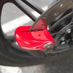 Antivol BLOQUE DISQUE SRA 10 Rouge KOOROOM -Vélo Boutique antivol bloque disque sra 10 rouge kooroom 6