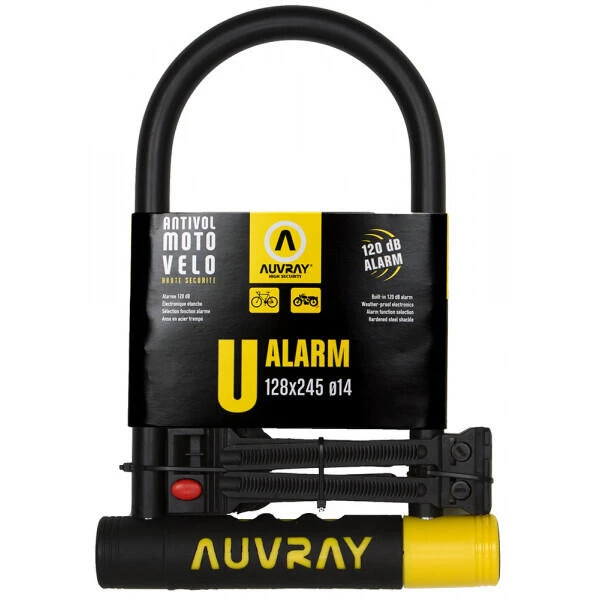 Antivol U Alarme Auvray Alarm 128X245 2 Antivol U Alarme Auvray Alarm 128X245 – Image 2