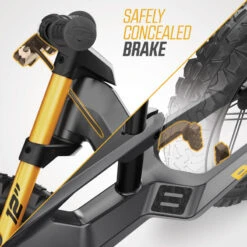 BERG Biky Cross Gris 12 Inch Vélo Enfant Draisienne Avec Frein à Mains -Vélo Boutique berg biky cross gris 12 inch velo enfant draisienne avec frein a mains 2