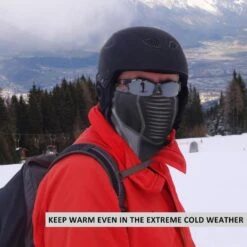 ROCKBROS Cagoule D'hiver Cagoule Chaude Pour Le Ski, Le Cyclisme Et La Moto Noir Gris -Vélo Boutique cagoule dhiver cagoule chaude pour le ski le cyclisme et la moto noir gris 6