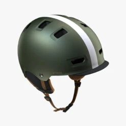 BTWIN Casque 540 Bol Vélo Ville Kaki
