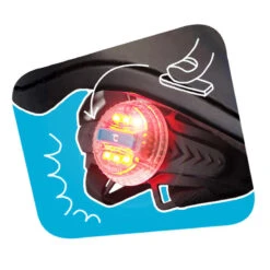 Crazy Safety Casque De Vélo Intégral Pour Enfants | Noir | Lumière Arrière | Certifié EN1078 8 Crazy Safety Casque De Vélo Intégral Pour Enfants | Noir | Lumière Arrière | Certifié EN1078 -Vélo Boutique casque de velo integral pour enfants noir lumiere arriere certifie en1078 3