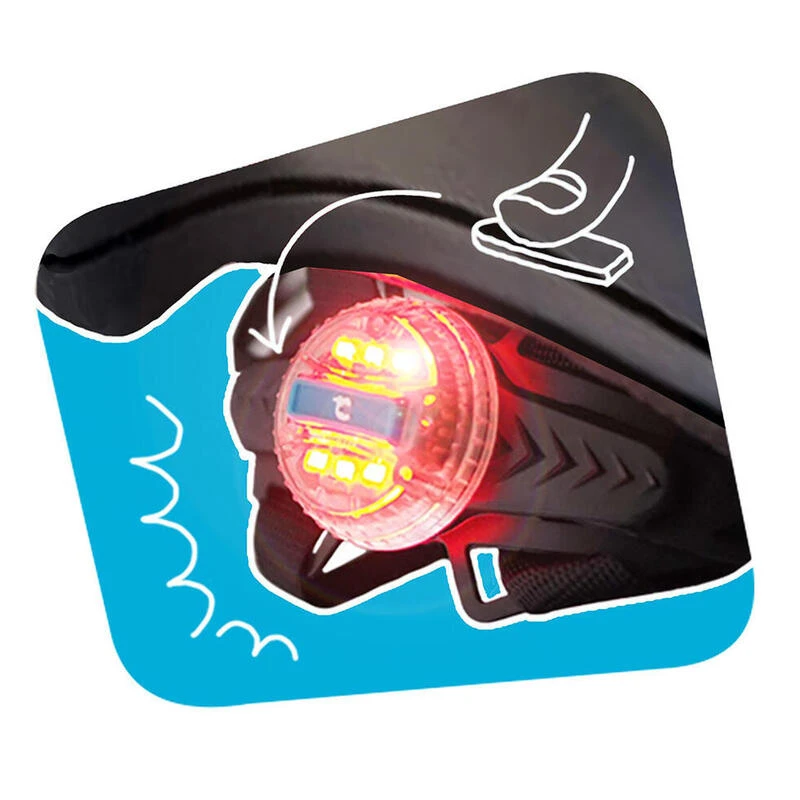 Crazy Safety Casque De Vélo Intégral Pour Enfants | Noir | Lumière Arrière | Certifié EN1078 4 Crazy Safety Casque De Vélo Intégral Pour Enfants | Noir | Lumière Arrière | Certifié EN1078 – Image 4