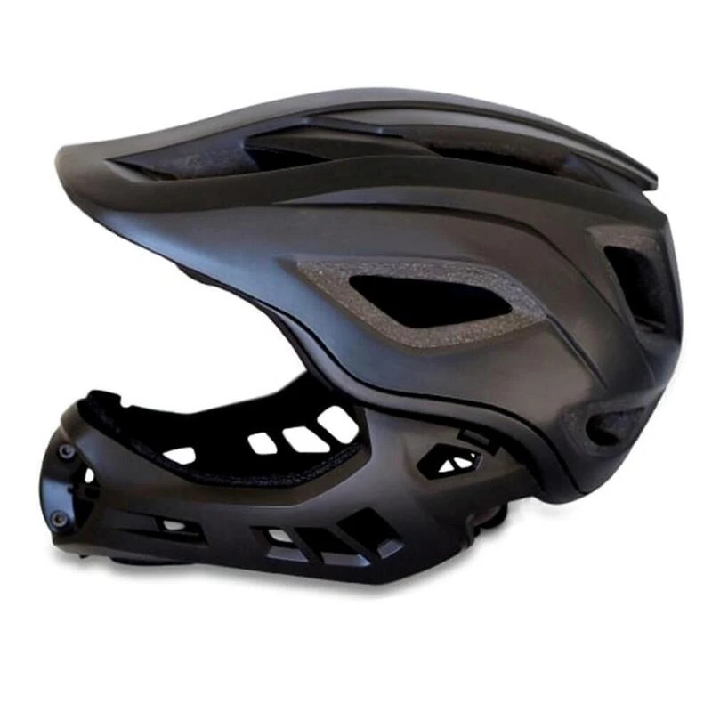 Crazy Safety Casque De Vélo Intégral Pour Enfants | Noir | Lumière Arrière | Certifié EN1078 1 Crazy Safety Casque De Vélo Intégral Pour Enfants | Noir | Lumière Arrière | Certifié EN1078