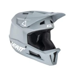 LEATT Casque MTB Gravity 1.0 Titanium -Vélo Boutique casque mtb gravity 10 titanium 2