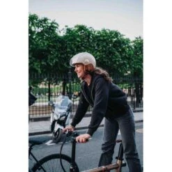 Casque Urbain Jet Tandem Noir Mat Avec Visière -Vélo Boutique casque urbain jet tandem noir mat avec visiere 4