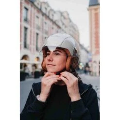 Casque Urbain Jet Tandem Noir Mat Avec Visière -Vélo Boutique casque urbain jet tandem noir mat avec visiere 5