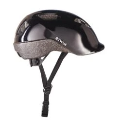 BTWIN CASQUE VELO ENFANT 100 NOIR 12 BTWIN CASQUE VELO ENFANT 100 NOIR -Vélo Boutique casque velo enfant 100 noir 4