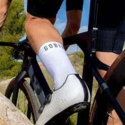 GOBIK Chaussettes Vélo Pure White -Vélo Boutique chaussettes velo pure white 3