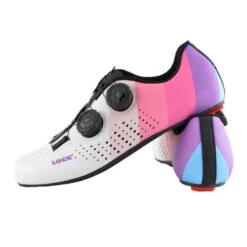 Chaussures Cyclisme Route Femme Luck Genius Blanc -Vélo Boutique chaussures cyclisme route femme luck genius blanc 2