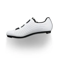 Fizik Chaussures Vélo - Tempo R5 Powerstrap Blanc/Noir -Vélo Boutique chaussures velo tempo r5 powerstrap blancnoir 3