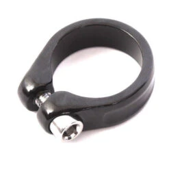 COLLIER DE SELLE BMX 31,8MM ALUMINIUM NOIR KHEBIKES -Vélo Boutique collier de selle bmx 318mm aluminium noir khebikes 2