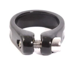 COLLIER DE SELLE BMX 31,8MM ALUMINIUM NOIR KHEBIKES -Vélo Boutique collier de selle bmx 318mm aluminium noir khebikes 3