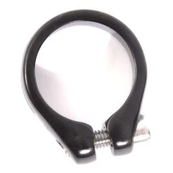 COLLIER DE SELLE BMX 31,8MM ALUMINIUM NOIR KHEBIKES -Vélo Boutique collier de selle bmx 318mm aluminium noir khebikes 4