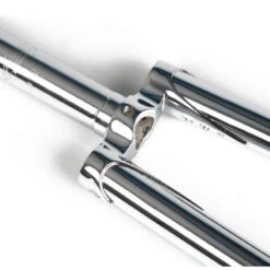 Fourche De Piste à Couronne Plate, Filetage 1 Pouce - Chrome -Vélo Boutique fourche de piste a couronne plate filetage 1 pouce chrome 3