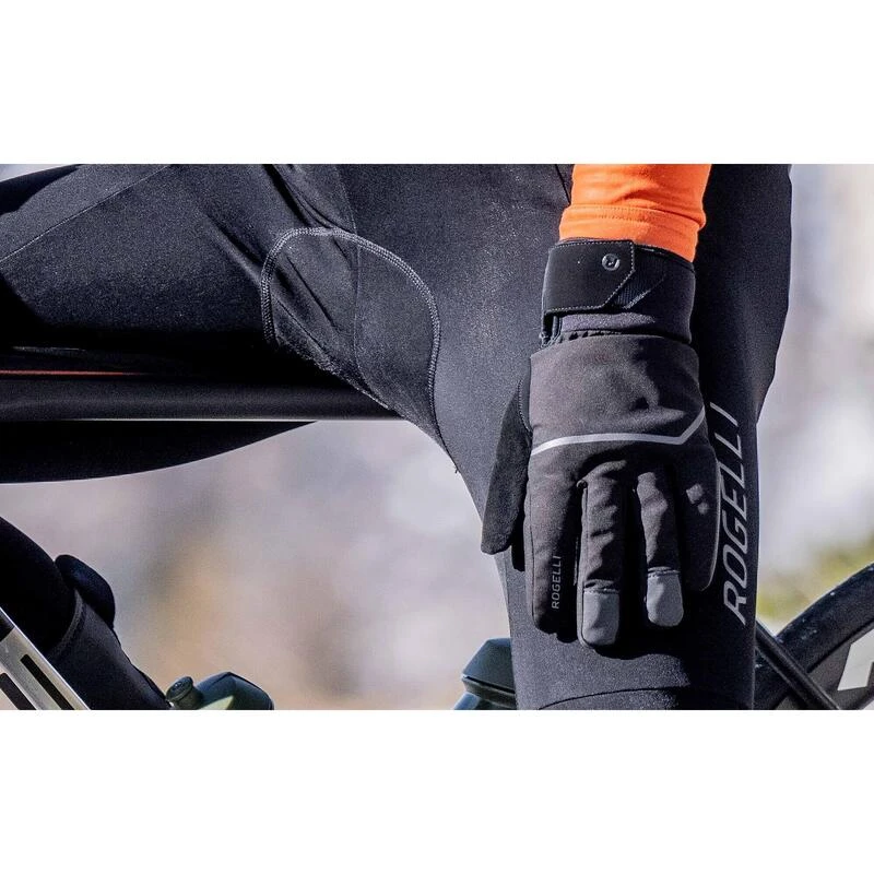 Rogelli Gants Velo Long De Hiver Homme - Chronos 3 Rogelli Gants Velo Long De Hiver Homme - Chronos – Image 3