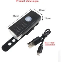 Kit D'éclairage LED Pour Vélo - Feu Avant Et Feu Arrière - 300 & 20 Lumens -Vélo Boutique kit declairage led pour velo feu avant et feu arriere 300 and 20 lumens 6