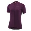 Loeffler Maillot Cyclisme Manches Courtes W Bike Jersey FZ Clear Hotbond® - Violet