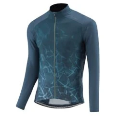 Loeffler Maillot Cyclisme Manches Longues M Bike L/S Jersey Crush Hotbond® RF - Bleu