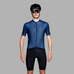 Bioracer Maillot Cycliste Pour Hommes - Bleu Marine - Sprinter Coldblack -Vélo Boutique maillot cycliste pour hommes bleu marine sprinter coldblack 3