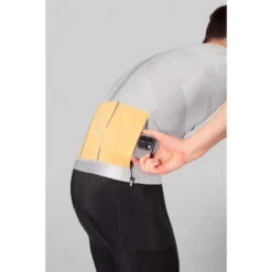 Bioracer Maillot Cycliste Pour Hommes - Gris - Icon -Vélo Boutique maillot cycliste pour hommes gris icon 3