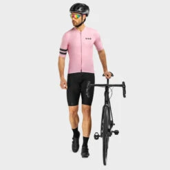Maillot Manches Courtes Cyclisme SIROKO M2 Ronda Rose Bonbon Homme -Vélo Boutique maillot manches courtes cyclisme siroko m2 ronda rose bonbon homme 3