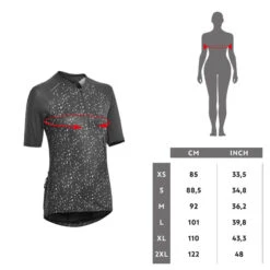 Rockrider MAILLOT MANCHES COURTES VELO VTT EXPL 500 FEMME ORANGE 14 Rockrider MAILLOT MANCHES COURTES VELO VTT EXPL 500 FEMME ORANGE -Vélo Boutique maillot manches courtes velo vtt expl 500 femme orange 4