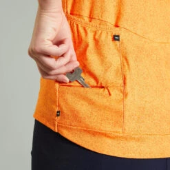 Rockrider MAILLOT MANCHES COURTES VELO VTT EXPL 500 FEMME ORANGE 16 Rockrider MAILLOT MANCHES COURTES VELO VTT EXPL 500 FEMME ORANGE -Vélo Boutique maillot manches courtes velo vtt expl 500 femme orange 6