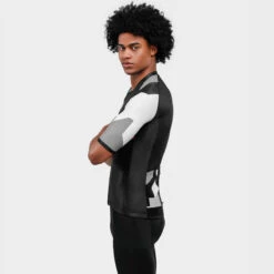 Maillot Vélo Manches Courtes Homme Cyclisme M2 Yorkshire Noir -Vélo Boutique maillot velo manches courtes homme cyclisme m2 yorkshire noir 2