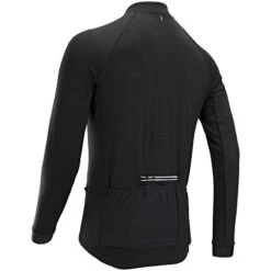 MAILLOT VELO ROUTE MANCHES LONGUES MI-SAISON HOMME - RC100 NOIR 9 MAILLOT VELO ROUTE MANCHES LONGUES MI-SAISON HOMME - RC100 NOIR -Vélo Boutique maillot velo route manches longues mi saison homme rc100 noir 2