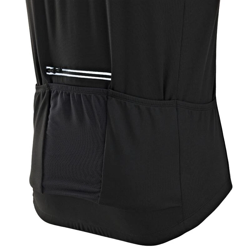 MAILLOT VELO ROUTE MANCHES LONGUES MI-SAISON HOMME - RC100 NOIR 5 MAILLOT VELO ROUTE MANCHES LONGUES MI-SAISON HOMME - RC100 NOIR – Image 5