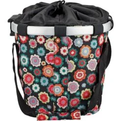 KLICKFIX Panier Bikebasket Happy Flowers 6 KLICKFIX Panier Bikebasket Happy Flowers -Vélo Boutique panier bikebasket happy flowers 2