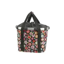 KLICKFIX Panier Bikebasket Happy Flowers