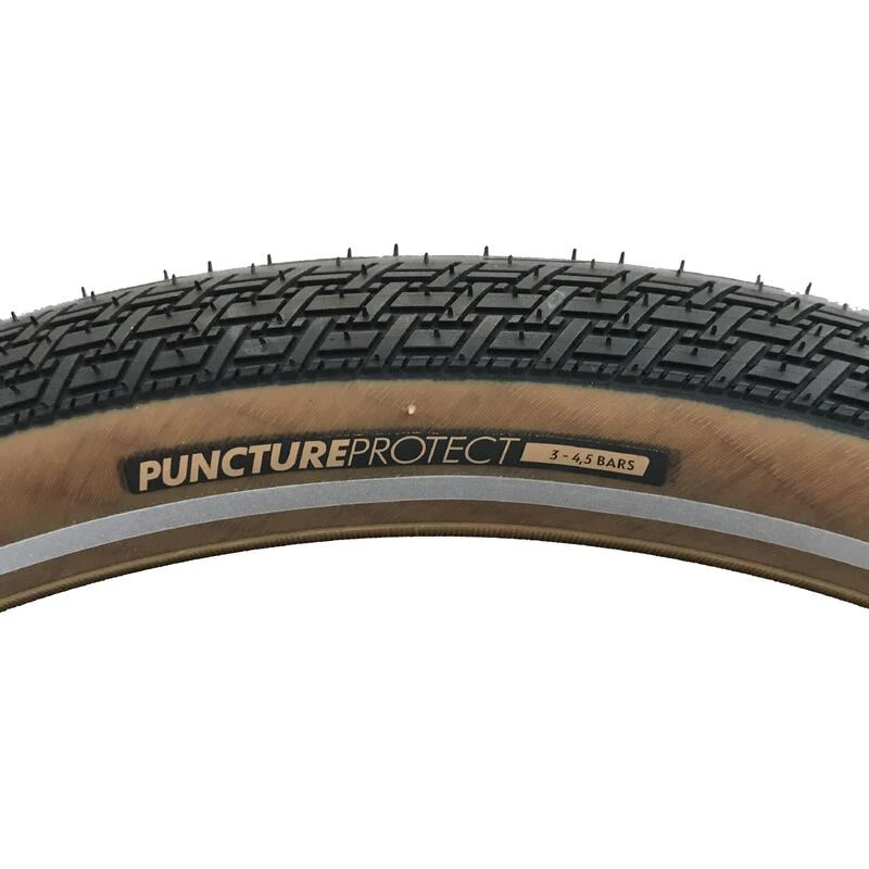 BTWIN Pneu 20"x1.75 50-406 Flanc Marron 2 BTWIN Pneu 20"x1.75 50-406 Flanc Marron – Image 2