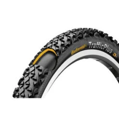 Pneu Vtt 26 X 1.90 Continental Traffic Ii Noir Tr (50-559) -Vélo Boutique pneu vtt 26 x 190 continental traffic ii noir tr 50 559 3