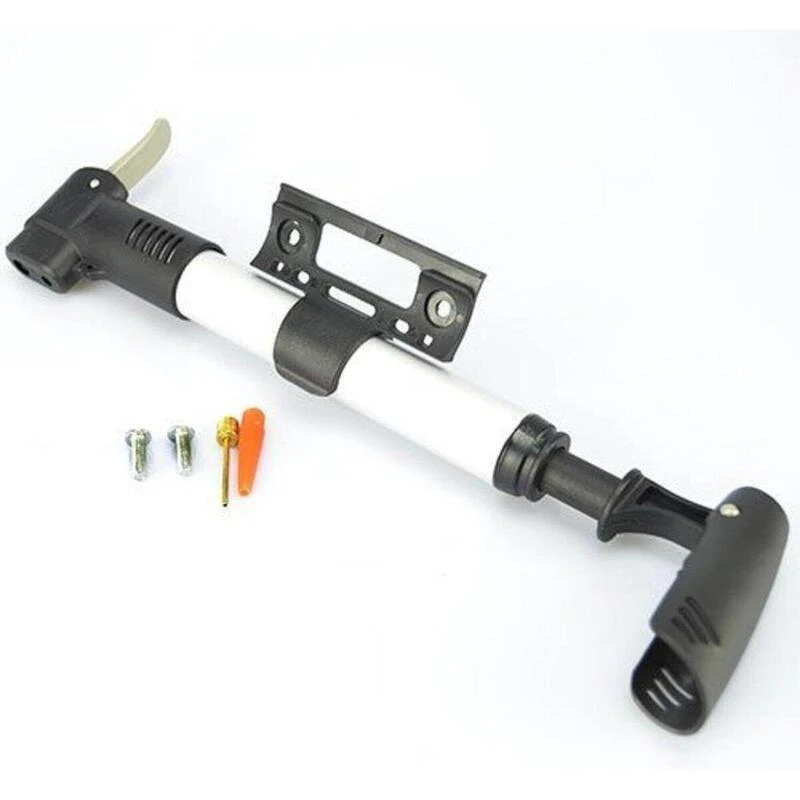 Pompe à Vélo Benson Blanc - Mini - Toutes Valves 1 Pompe à Vélo Benson Blanc - Mini - Toutes Valves