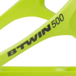Decathlon Porte-bidon Vélo 500 Jaune Fluo -Vélo Boutique porte bidon velo 500 jaune fluo 3