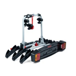 Mont Blanc Porte-vélos Plateforme Sur Boule D'attelage Tow Voyage Rapid 3 Bras Pour 3 Vélos