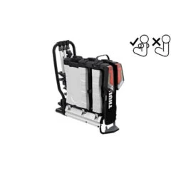 Porte-vélos Thule EasyFold XT F Pour 3 Vélos (FIX4BIKE Uniquement) -Vélo Boutique porte velos thule easyfold xt f pour 3 velos fix4bike uniquement 2