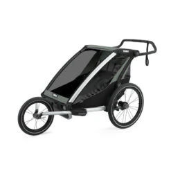 Remorque Multisport Thule Chariot Lite Double Green -Vélo Boutique remorque multisport thule chariot lite double green 4