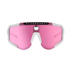 Scicon Aeroscope Lunettes De Sports (Blanc Brillant/Rose) -Vélo Boutique scicon aeroscope lunettes de sports blanc brillantrose 2