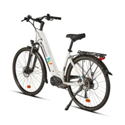 Seconde Vie - Vélo Ville électrique - NEOMOUV Ekia 2 - Blanc - TRÈS BON -Vélo Boutique seconde vie velo ville electrique neomouv ekia 2 blanc tres bon 2