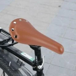 M-Wave Selle De Vélo Rétro Fixie/Race Brun Hommes/Femmes -Vélo Boutique selle de velo retro fixierace brun hommesfemmes 4