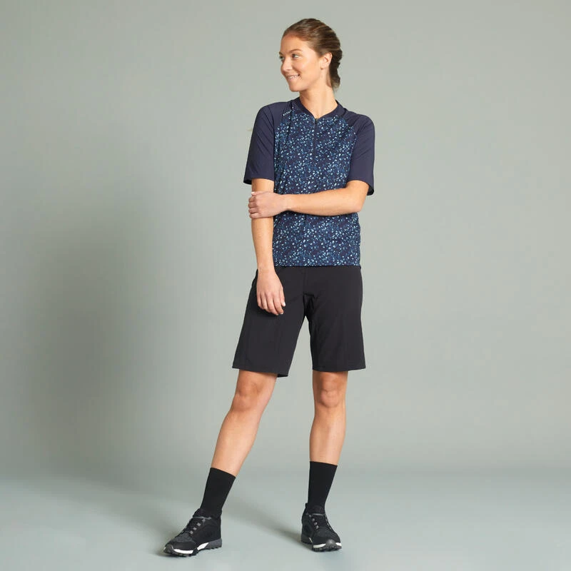 Rockrider SHORT VELO VTT EXPL 700 FEMME NOIR 2 Rockrider SHORT VELO VTT EXPL 700 FEMME NOIR – Image 2