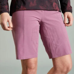 Rockrider SHORT VELO VTT EXPL 700 FEMME ROSE -Vélo Boutique short velo vtt expl 700 femme rose 6