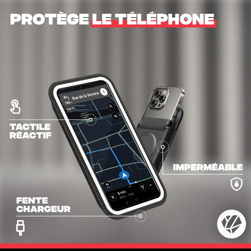 Shapeheart Support Porte Téléphone Pour Guidon De Vélo (Téléphone XL) 3 Shapeheart Support Porte Téléphone Pour Guidon De Vélo (Téléphone XL) – Image 3