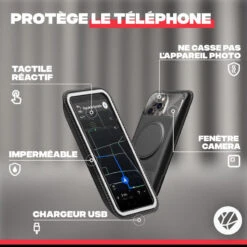 Shapeheart Support Porte Téléphone Pro Pour Guidon De Vélo (Téléphone XL) -Vélo Boutique support porte telephone pro pour guidon de velo telephone xl 2
