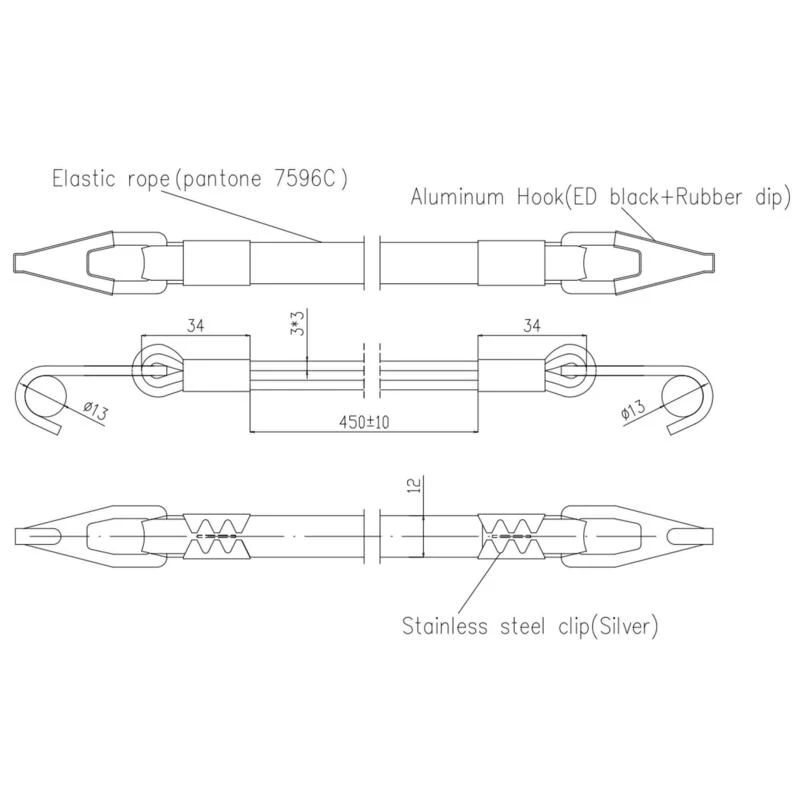 Tendeur Porte Bagage Marron 2 Tendeur Porte Bagage Marron – Image 2