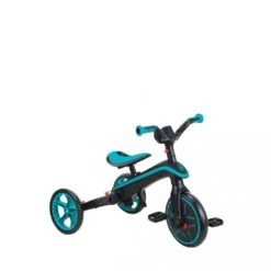 GLOBBER Tricycle EXPLORER 4-en-1 Évolutif & Pliable Bleu Canard -Vélo Boutique tricycle explorer 4 en 1 evolutif and pliable bleu canard 4